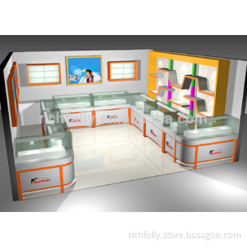 A Professional Designer Fashionable Digital Products Display Cabinet